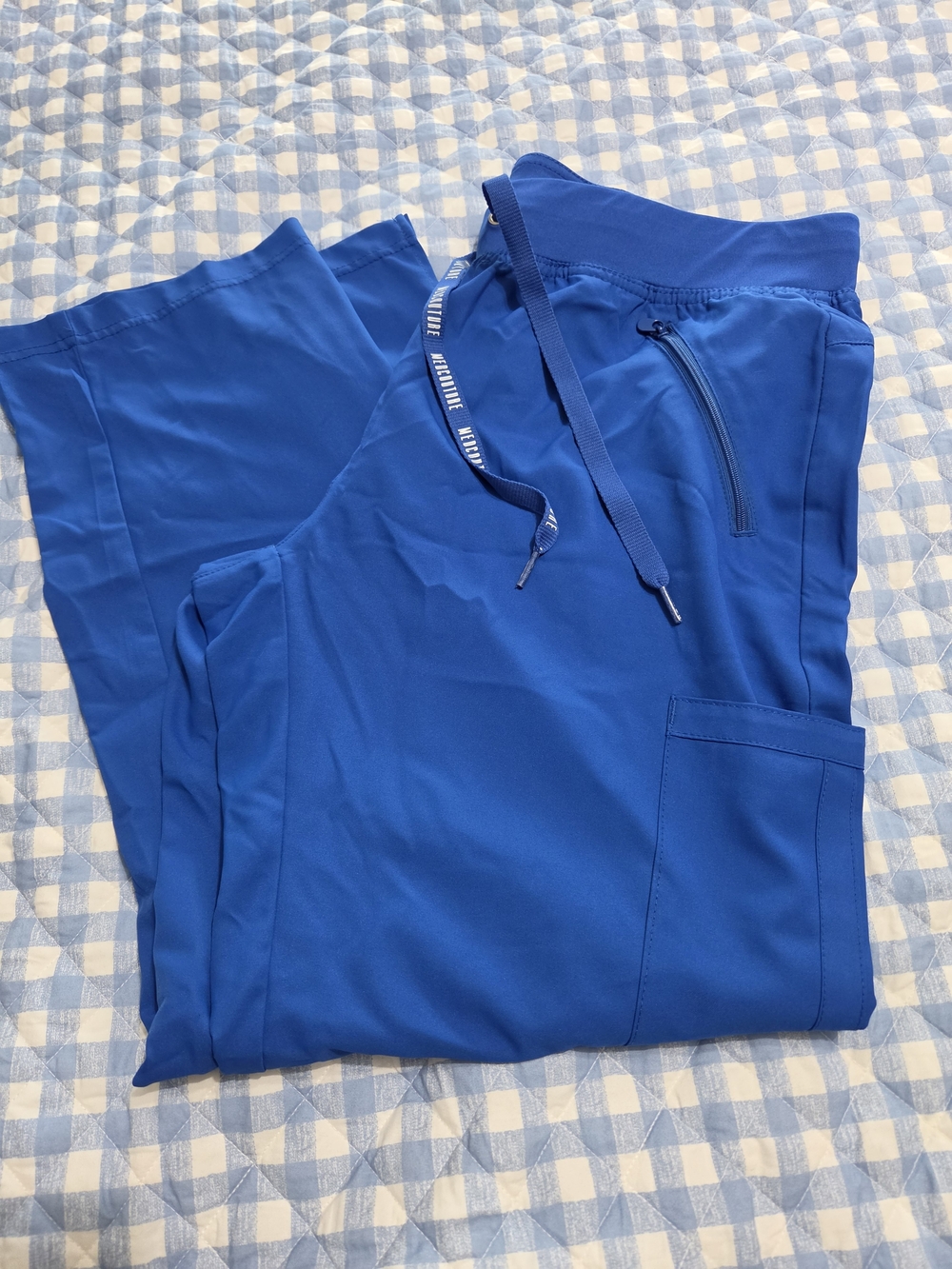 Med Couture Royal Blue Scrub Pants